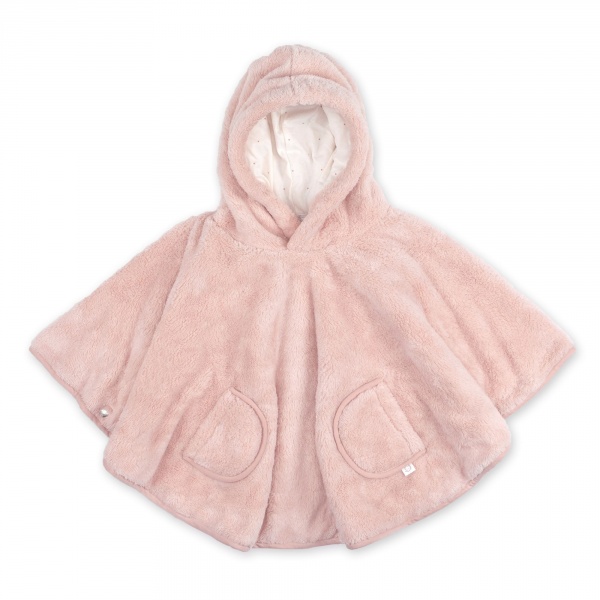 Poncho chaud softy cadum rose Bemini