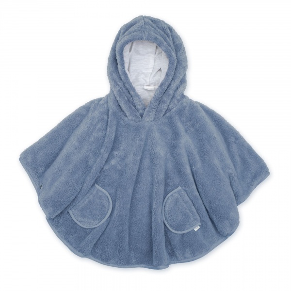 Poncho chaud softy cadum gris anthracite Bemini