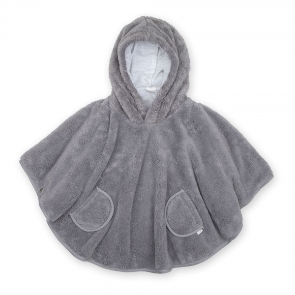 Poncho chaud softy cadum gris anthracite Bemini