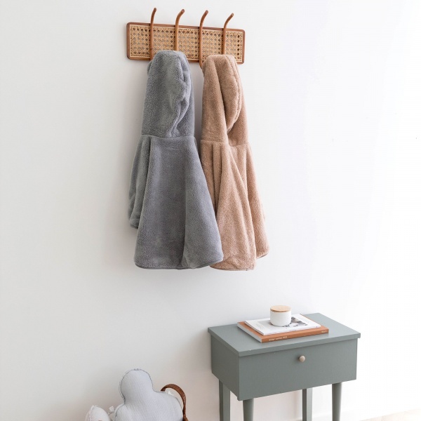 Poncho chaud softy cadum gris anthracite Bemini