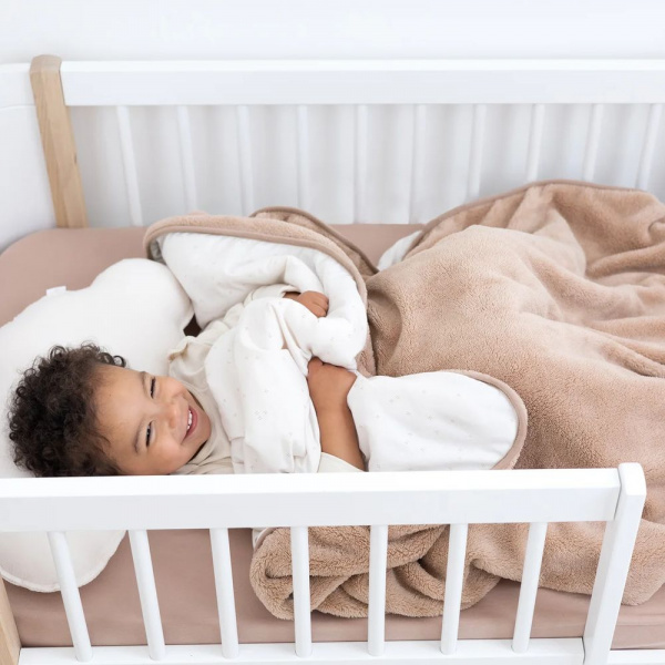 Couverture bébé 100 x 140 cm softy jersey natural Bemini