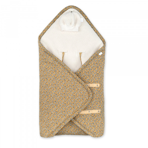 Nid d'ange biside pady jersey teddy ocre Bemini