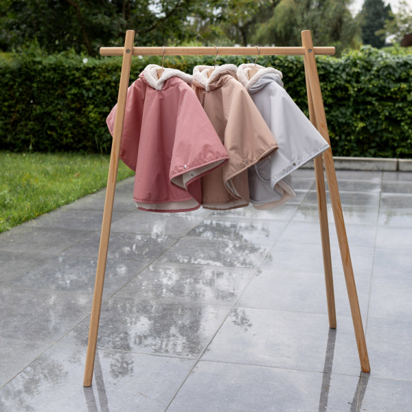 Poncho chaud de voyage imperméable hibiscus Bemini