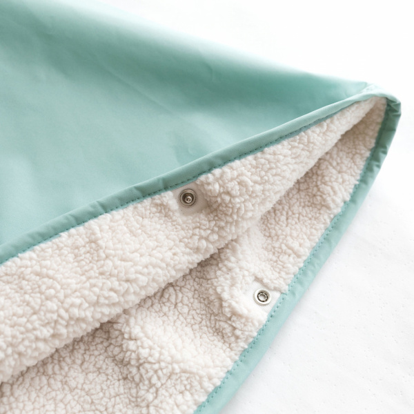 Poncho chaud de voyage imperméable hibiscus Bemini