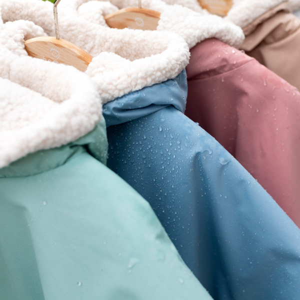 Poncho chaud de voyage imperméable hibiscus Bemini