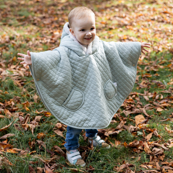 Poncho chaud de voyage pady quilted lunar Bemini