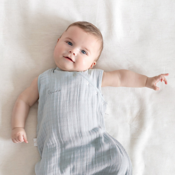 Gigoteuse bébé été 4-12 mois swaddle glacier Bemini