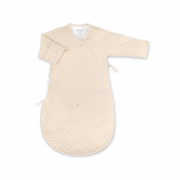 Gigoteuse bébé mi-saison 1-4 m pady quilted jersey crème Bemini