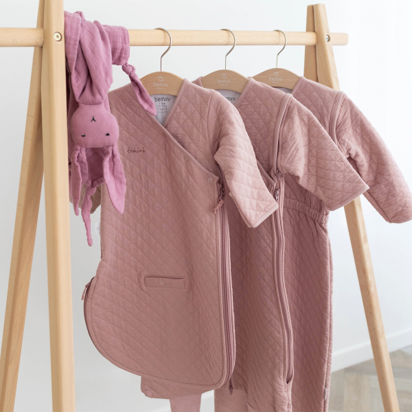 Gigoteuse bébé mi-saison 1-4 m pady quilted jersey vintage Bemini