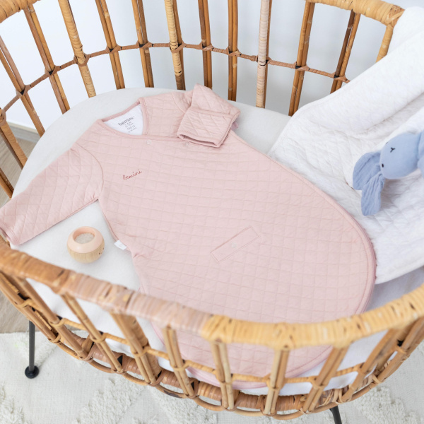 Gigoteuse bébé mi-saison 1-4 m pady quilted jersey blush Bemini