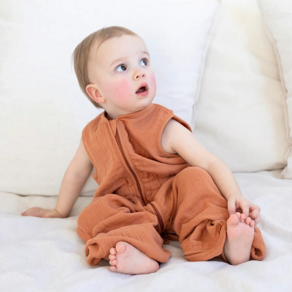 Gigoteuse bébé été 24-36 mois swaddle pumpkin Bemini