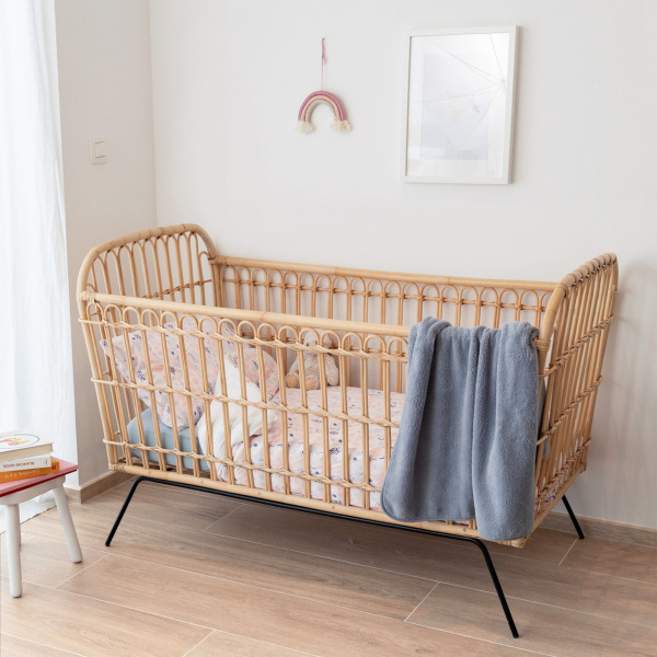 Couverture bébé 75 x 100 cm softy stone Bemini