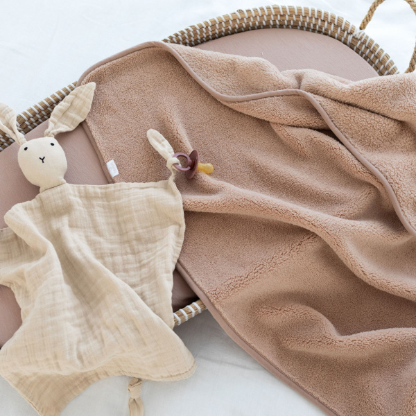 Couverture bébé 75 x 100 cm softy natural Bemini