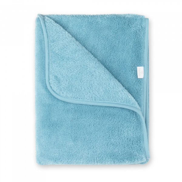Couverture pour bébé 100 x 140 cm softy turquoise Bemini