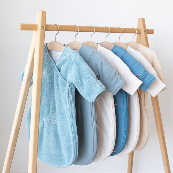Gigoteuse bébé hiver 1-4 mois softy turquoise Bemini