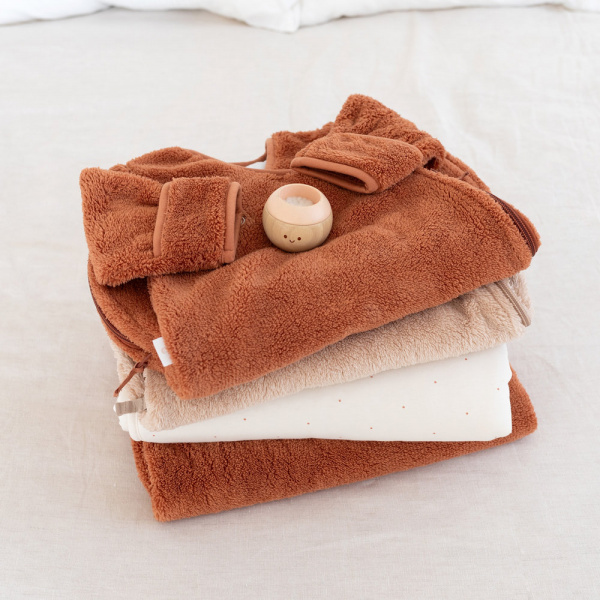 Gigoteuse bébé hiver 1-4 mois softy noisette Bemini