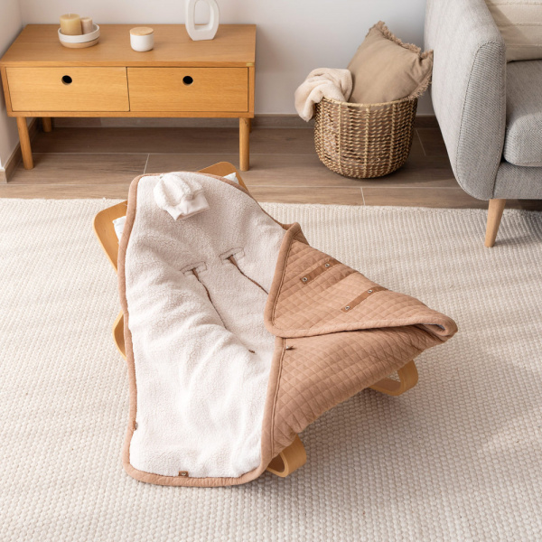 Nid d'ange biside pady quilted beige Bemini