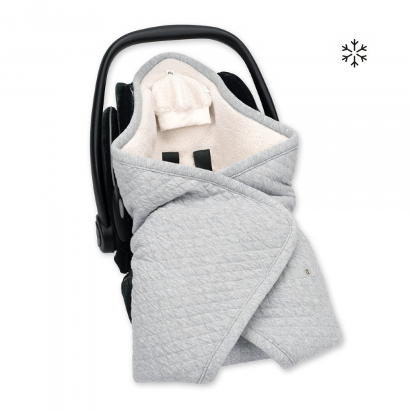 Nid d'ange biside pady quilted mix grey Bemini