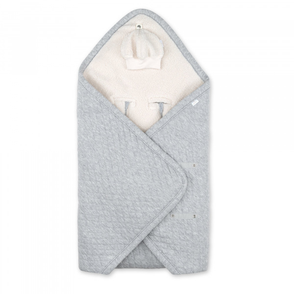 Nid d'ange biside pady quilted mix grey Bemini