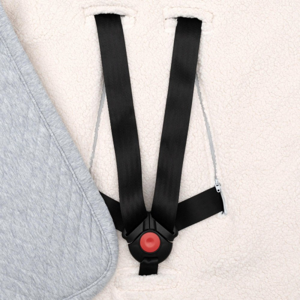 Nid d'ange biside pady quilted mix grey Bemini