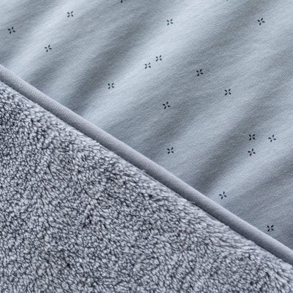 Plaid bébé bleu stone Bemini