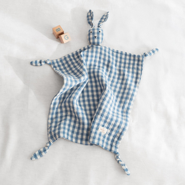 Doudou lapin 40x40 cm wonder Bemini