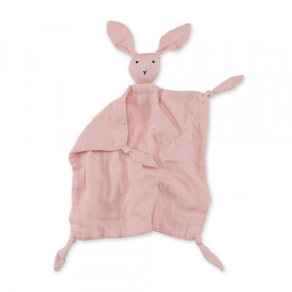 Doudou lange lapin bleu foncé Bemini
