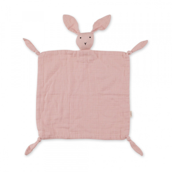 Doudou lange lapin bleu foncé Bemini