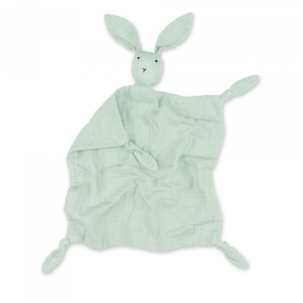 Doudou lange lapin bleu foncé Bemini