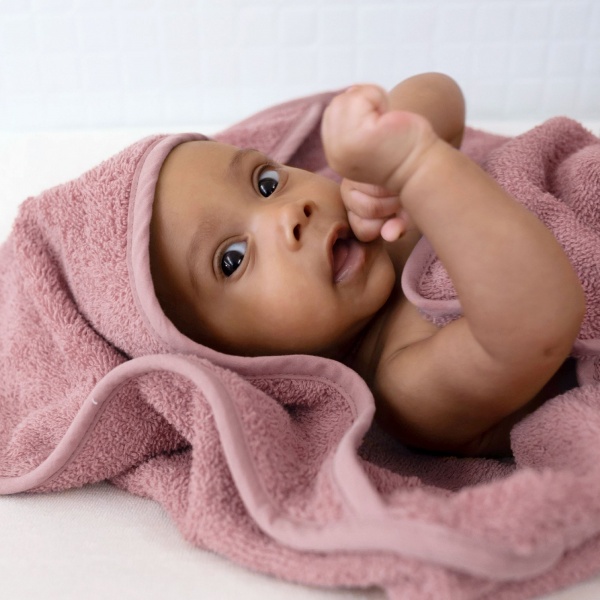 Sortie de bain enfant vert sauge Bemini