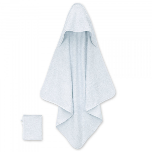 Cape de bain bébé 75x75 cm terry glacier Bemini