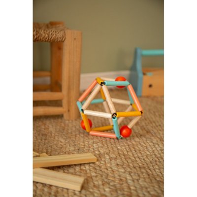 Hochet en bois fruity grabber