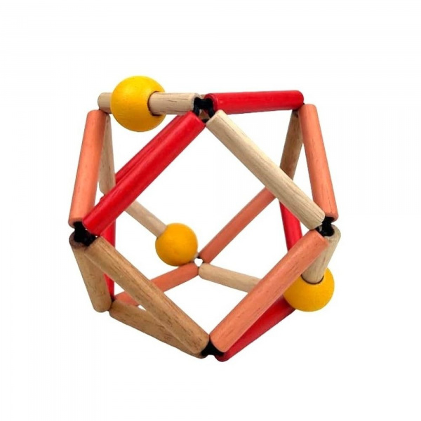 Hochet en bois fruity grabber Bass & bass