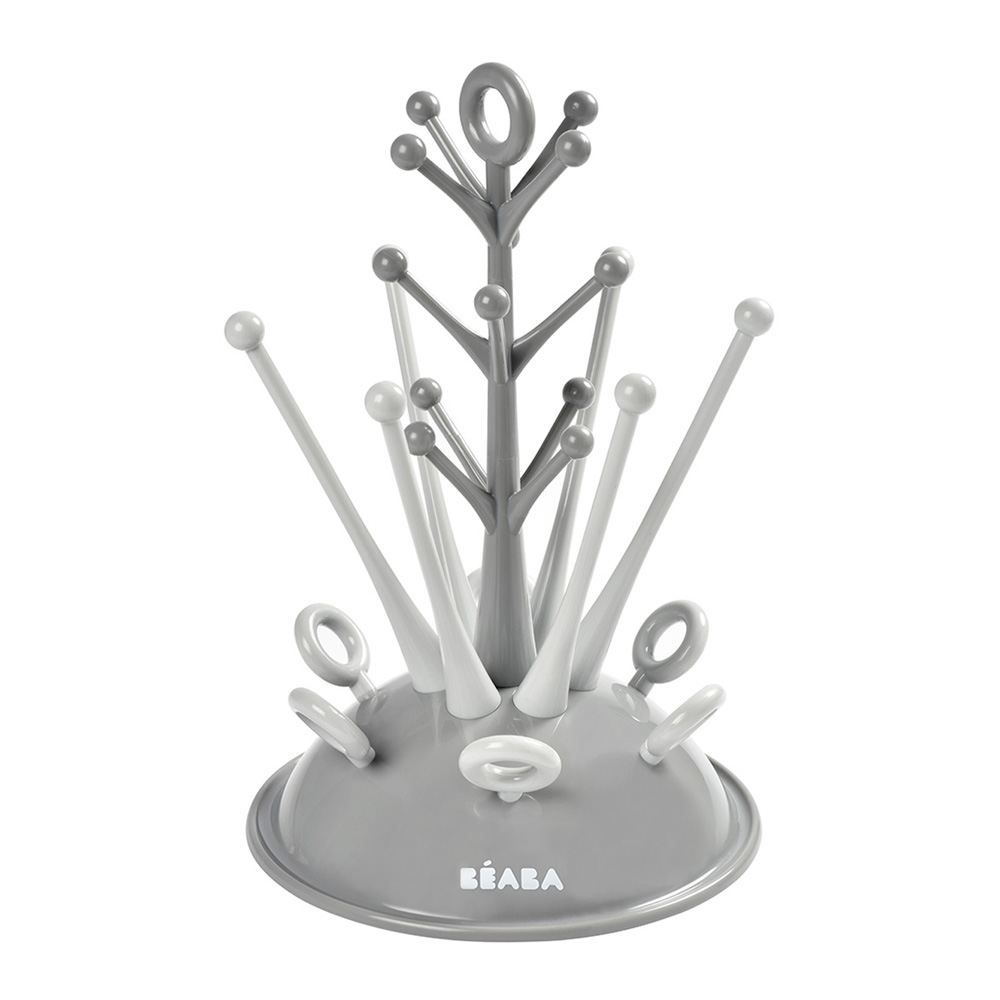 F-blue Biberon Etendoir avec Couverture Anti-poussi/ère Biberon Arbre Rack Forme de Nettoyage S/èche-Drainer