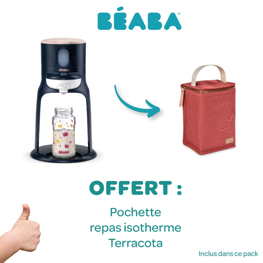 BEABA Bib'expresso ® Basic - préparateur biberon instantané 3 en 1