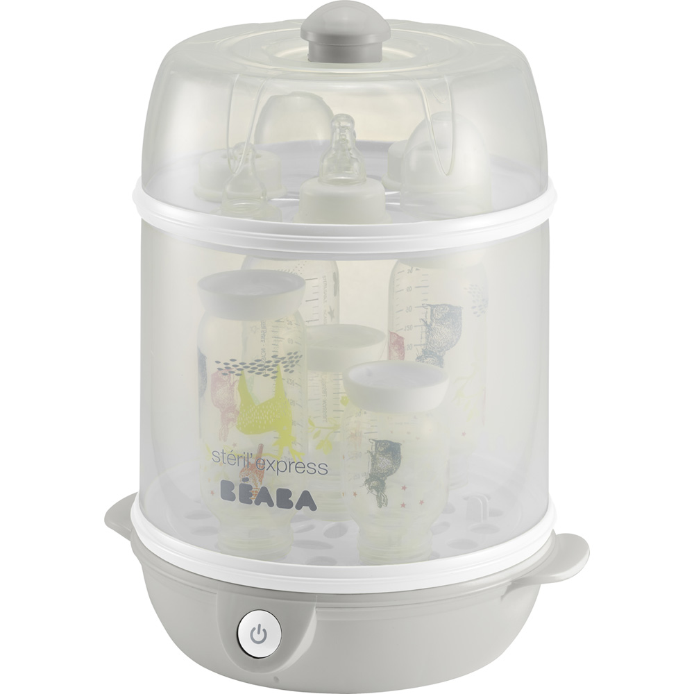 Sterilisateur Electrique Vapeur Steril Express Evolutif 2 En 1 Grey De Beaba Sur Allobebe Sterilisateur Electrique Vapeur Steril Express Evolutif 2 En 1 Grey De Beaba Sur Allobebe