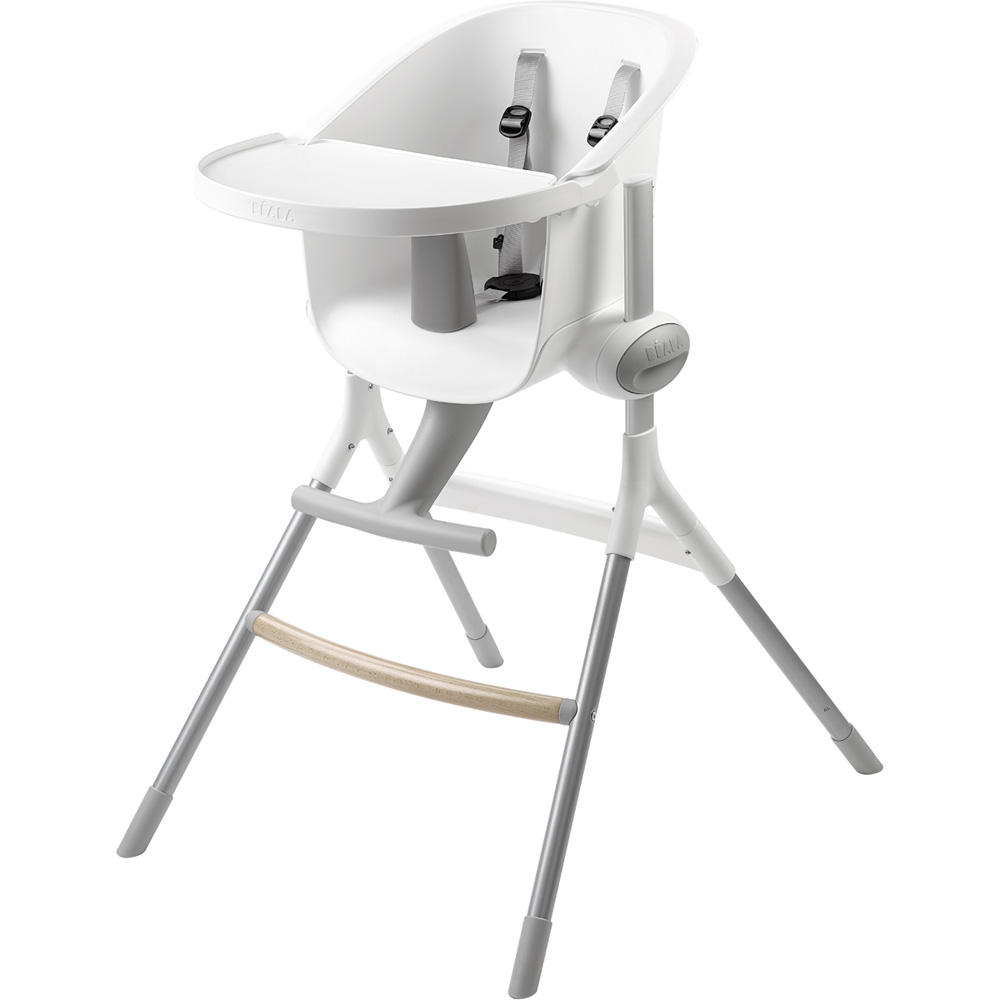 Chaise Haute Up And Down Grey White De Beaba Sur Allobebe