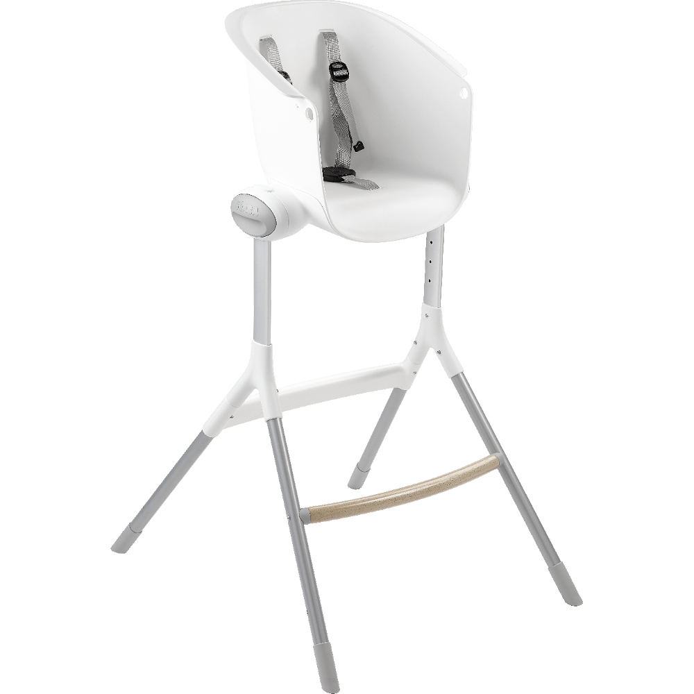 Chaise haute up and down grey/white de Beaba sur allobébé