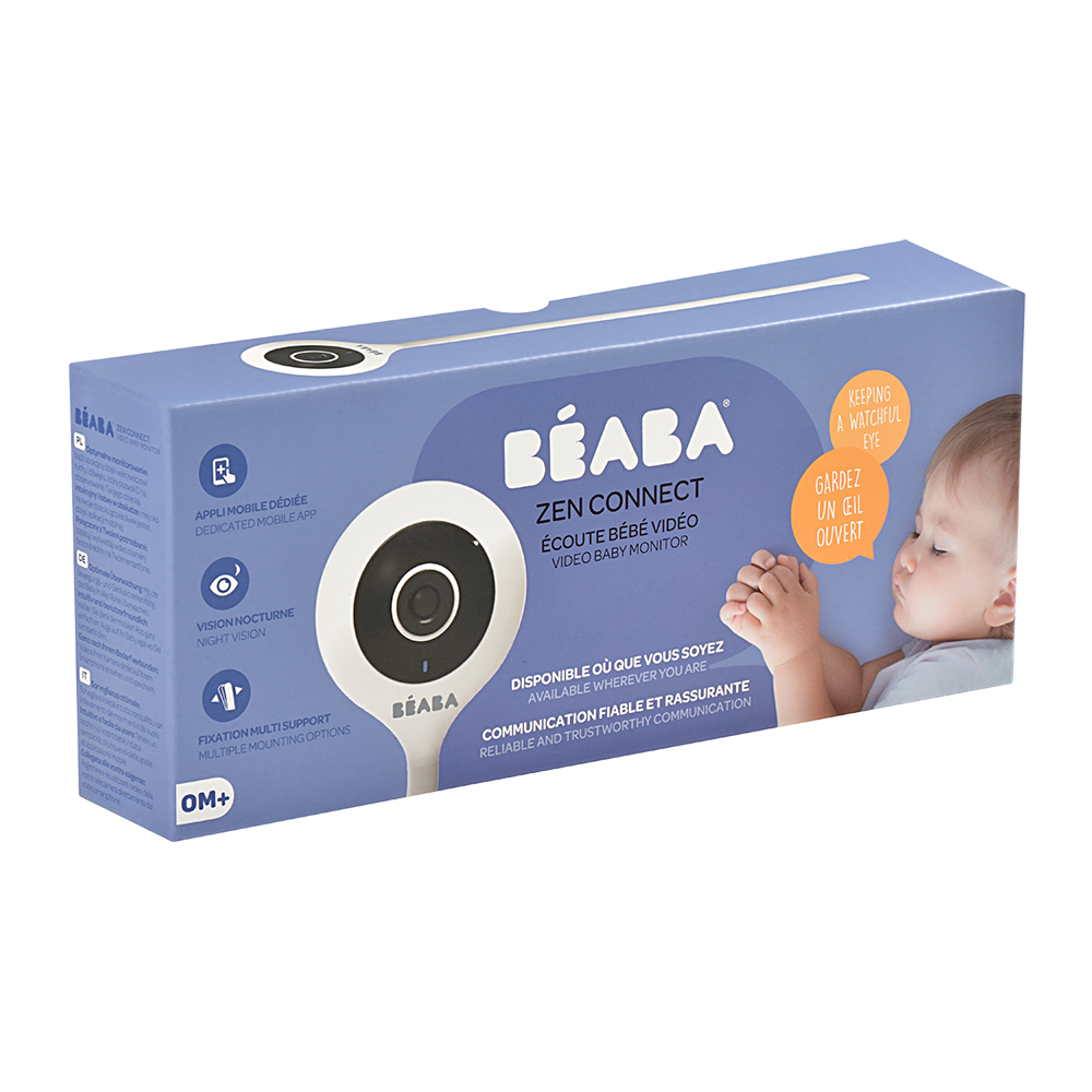 Babyphone Video Zen Connect White De Beaba Sur Allobebe