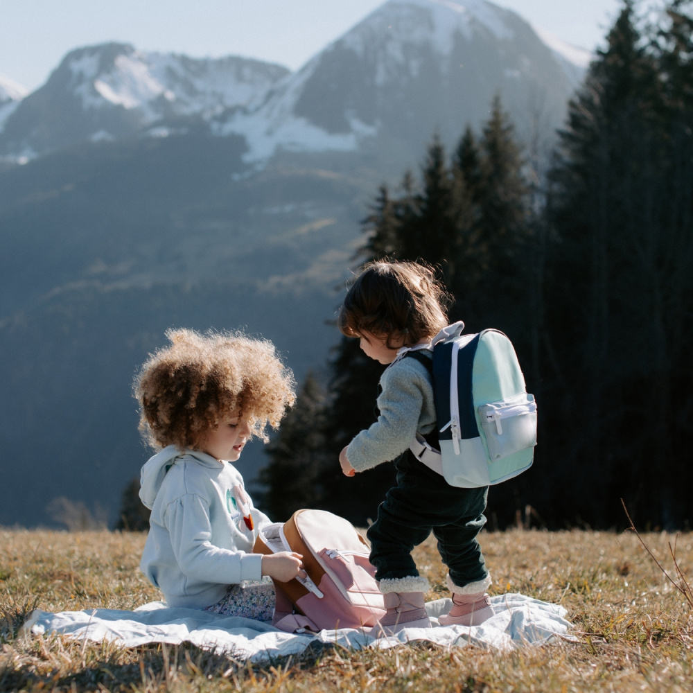 Sac à Dos Zipi FABA Pour Enfants Dès 3 Ans - 23×27,5×15 Cm Avec Bretelles Rembourrées
