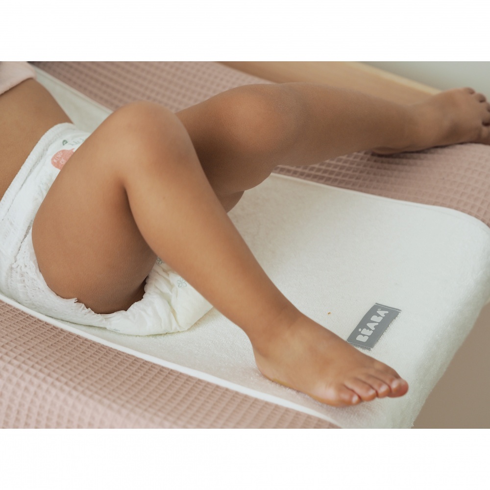 Housse pour matelas à langer sofalange vieux rose de Beaba sur allobébé
