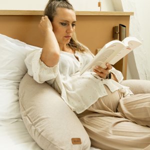 Coussin d’allaitement big flopsy argile Beaba