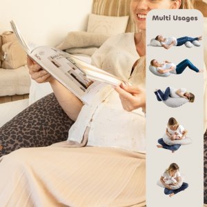 Coussin d’allaitement big flopsy léopard Beaba