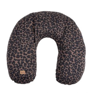 Mini coussin bouillotte chaud froid little warmy jersey léopard Beaba