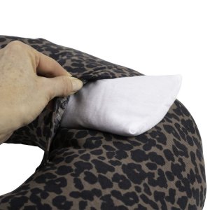 Mini coussin bouillotte chaud froid little warmy jersey léopard Beaba