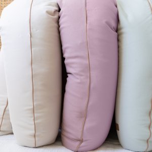 Coussin de grossesse et d’allaitement big flopsy french terry terre d'argile Beaba