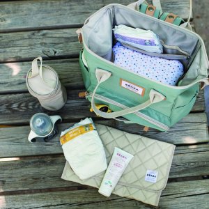 Sac à langer wellington vert sauge Beaba