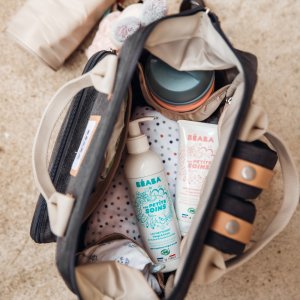 Sac à langer à dos wellington gris foncé Beaba