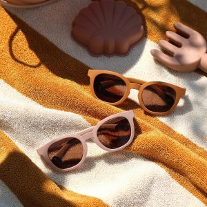 Lunettes de soleil 2-4 ans square caramel Beaba