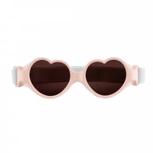 Lunettes de soleil bébé 0-9 mois anti uv baby heart barbe à papa Beaba